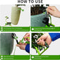 Potted Plant Mover，Plant Lifting Straps for Garden Flower Pots, Planters，Rocks, Trees，Easily Lift and Move Heavy Items Up to 200 Pounds，Mid Size, Green, Patent Pending