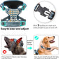 Timos Dog Harness, No-Pull Pet Harness with 2 Leash Clips, 3 Snap Buckles Adjustable Soft Padded Dog Vest, Reflective No-Choke Pet Oxford Vest with Easy Control Handle for Small Medium Large Dogs
