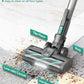 DEVOAC S10K Cordless Vacuum Cleaner, 45Kpa 50mins Lightweight Stick Vacuum with Powerful Suction for Home, Rechargeable, Self-Standing, Handheld Vacuum Cleaners for Hardwood Floors, Carpets, Pet Hair