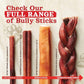 Natural Farm Odor-Free Thin Bully Sticks (12”, 25-Pack) All-Natural Long-Lasting Dog Chews, 100% Beef Pizzle, Grass-Fed, Grain-Free, Protein for Muscle Development & Energy, Perfect for Large Dogs
