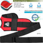 RDX Yoga Stretching Strap, Ankle Ligament Stretcher Belt with Loops Ligament Stretch Band, Fitness Leg Stretcher for Plantar Fasciitis, Foot Stretch Assist for Hamstring, Flexibility Exercise