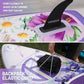 Inflatable Paddle Board 11 '* 34 "* 6" Extra Wide Sup Board, 420lb Capacity Paddle Board for Adults, Suitable for Sea and Lakes, 2+1Family Board
