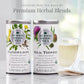 The Republic of Tea — Organic Moringa SuperHerb Tea Tin, 36 Herbal Tea Bags, Naturally Caffeine-Free