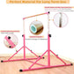 4FT/5FT Gymnastic Bar Set Gymnastics Horizontal Bar Gymnastics Kip Bar for Kids Home Use