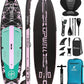 UPWELL 11'6"×35" Extra Wide Inflatable Paddle Board, Stand Up Paddle Board for Youth & Adults, Stable Design, Premium SUP Accessories, 120L Backpack, 10L Dry Bag, Paddle, Leash, Hand Pump, US Fins