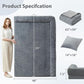 BFPETHOME Orthopedic Dog Beds for Extra Large Dogs, Waterproof Sofa XXL Dog Bed with Sides, Non-Slip Bottom and Egg-Crate Foam Big Pet Couch Bed with Washable Removable Cover,Pet Bed for Large Dogs