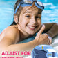 Kids Swim Goggles,Swimming Goggles for Kids 6-14, Anti-Fog UV Protection Pool Glasses for Boys Girls