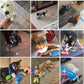 Nocciola 10 PCS Sushi Small Dog Toys to Keep Them Busy, Cute Stuffed Puppy Toys with Bag, Plush Dog Squeaky Toy for Small to Medium Dog, Doggie Birthday Gifts