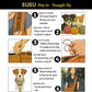 Small Dog Carrier Sling – Copper Brown Hands‑Free 2‑in‑1 Cross‑Body & Handheld Pet Sling for Small Dogs up to 10 lbs, Parachute‑Grade Rip‑Stop Nylon, Padded Strap & Safety Tether