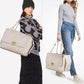 Fashion Pet Carrier Dogs Cat Small Animals Purse Bag, Leather Pet Carriers Dog Puppy Kitten Tote Travel Handbag TSA Airline-Approved