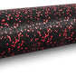 ProsourceFit High Density Foam Rollers 12 - Inches long, Firm Full Body Athletic Massage Tool for Back Stretching, Yoga, Pilates, Post Workout Muscle Recuperation, Black