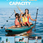 Bigfly 11'6×35" Super Wide Inflatable Stand Up Paddle Board, Ultra Stable Wide SUP for 2+1 People/Family/Big Size, 100L Backpack, All-Round Sup Board, US Big Fin
