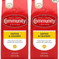 Community Coffee and Chicory Medium-Dark Roast Ground Coffee, 12 Oz (Pack of 2)