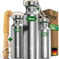 Blockhuette Vacuum Insulated Stainless Steel Water Bottle I 34 oz I Wide Mouth Insulated Metal Bottle for Cold Drinks I BPA-Free I Perfect for Travel, School, Kids, Adults, Water Canteen