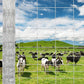 Cattle Farm Fence, 4ft x 164ft Galvanized Wire Fencing for Goat Deer Yard Livestock Animals Protection (Silver, 6x164ft)