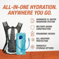 Military-Grade Hydration Backpack, 3L Water Reservoir Pack with Insulated Flow Tube, Tactical Outdoor Gear for Hiking Camping Cycling, Adjustable Padded Straps, Weather-Resistant Pack