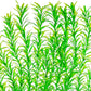 Aquarium Plastic Plants Large, Artificial Plastic Long Fish Tank Plants Decoration Ornaments Safe for All Fish 21 Inches Tall (J07 Green)