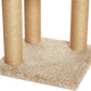 Amazon Basics Cat Tree - Indoor Cat & Kittens Multi-Level Climbing Activity Tower with Scratching Posts, Medium (31.5"H) - Beige