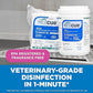 REScue One-Step Disinfectant Cleaner & Deodorizer Wipes for Vet Use – Cleaner for Kennels, Litter Boxes, Vet Offices, Pet Grooming Surfaces – Wipes Canister, 160-Count (Pack of 12)