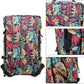 Kalesi Floral Gym Duffle Bag Backpack 4 ways for Women Waterproof with Shoes Compartment for travel Sport Hiking laptop Lightweight