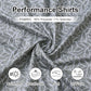 Golf Shirts for Men - Moisture Wicking Short Sleeve Performance Sport Casual Striped Collared Mens Polo Shirt