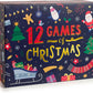 Gutter Games 12 Games of Christmas - 12 Hilarious Holiday Activities [Family Party Games Pack for Kids, Teens & Adults] - by Beat That! Game - Multicolor