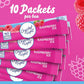 Crystal Light Raspberry Ice Artificially Flavored Powdered Drink Mix, 120 ct Pack, 12 Boxes of 10 On-the-Go-Packets