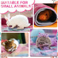 Reginary 4 Pcs Waterproof Guinea Pig Blankets Washable Small Animal Fleece Bedding Absorbent Guinea Pig Cage Liners Reusable Pet Pee Pad Sleep Mat for Hamster Ferret(Tie Dye Pattern,12 x 12 Inch)