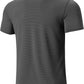 Moisture Wicking Quick Dry Soft Pickleball Workout Hiking Camping Running Shirts for Men Outdoor Sports