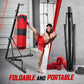 Yes4All Punching Bag Hanger, Stainless Steel Swivel Chain with 4 Snap Hooks for Heavy Bag, Gym Swing, Trapeze, and Hammock