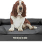 The Dog’s Bed Large Grey with Black Trim 36x27, Waterproof, Veterinary Grade Memory Foam, Pain Relief: Arthritis, Hip & Elbow Dysplasia, Post Surgery, Supportive, Washable Cover, Veterinary-Approved