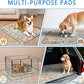 Washable Pee Pads for Dogs 2 Pack, Absorbent Reusable Puppy Pads Waterproof, Leakproof & Non-Slip Whelping Pad, Potty Training Pads for Dogs Playpen Mat 24x36