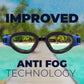 AqtivAqua Swimming Goggles, DX Wide View Swim Goggles for Adult Men Women, Anti Fog No Leaking