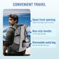 Dog Backpack for Small & Medium Dogs - Adjustable Pet Carrier for Travel & Hiking, Hands-Free Puppy Backpack with Storage Pockets, Breathable Mesh, Reflective Strips & Non-Slip Handle