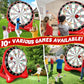 Inflatable Soccer Dart Board, Giant Kick Darts,Indoor Outdoor Lawn Yard Games for Kids Adults Family, Big Jumbo Carnival Games for Party | 6ft Dart Boards with Pump Accessories