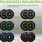 Olympic Bumper Plates Set, 2" Weight Plates for Strength Training & Weightlifting, Paris or Set or Set with Barbell, Multiple Options
