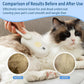 Cat Steam Brush for Shedding,4 in 1 Grooming Brush for Cats and Dogs,Deshedding,Massage,Cleaning & Anti-Static All In One,Suitable for Long & Short Haired Pets,Includes Waterless Shampoo,Yelow