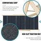 Wood Pet Stairs/Pet Steps for All Dogs and Cats - 2-in-1 Foldable Carpeted 4 Tiers Dog Stairs & Ramp Perfect for Beds and Cars - Portable Dog/Cat Ladder Up to 150 Pounds