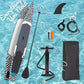 Paddle Board 14'x25’’ Inflatable Paddle Board with Complete SUP Accessories, Anti-Slip EVA Deck, Air Pump, Removable Fins, Carrying Handle, Backpack for Adult