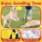 KIPRITII 12-Pack Large Dog Chew Toys for Aggressive Chewers - Includes Indestructible Chew Bone, Interactive Tug Toys, Squeaky Toys, Great for Medium & Large Breeds Dog