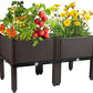 Raised Garden Bed with Legs Planters for Outdoor Plants pots Elevated Garden Boxes Garden Patio Balcony Deck to Planting Flowers Vegetables Tomato and Herbs