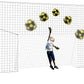 3-in-1 Soccer Training Rebounder & Goal Backstop Net - Soccer Goal for Volley, Passing, Solo Training - Outdoor Sports, Backyard Games