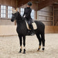 HORZE Adepto Quilted Quick-Dry Dressage Saddle Pad for Horses with Two-Tone Trim