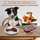 Dog Chew Toys for Aggressive Chewers, Indestructible Dog Toy for for Medium/Large Breed, Tough Nylon Teething Bone Toy to Keep Them Busy,Bacon and Real Beef Flavor (Beef Flavor, 1 Pack)