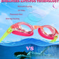Aegend 2 Pack Kids Goggles, Swimming Goggles for Kids Age 4-16 Boys and Girls Youth, Anti-Fog Waterproof Anti-UV Pool Goggles