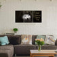 3 Panels Wolf Picture Motivational Wall Art Inspirational Canvas Painting Pictures Modern Entrepreneur Quotes Posters Prints Artwork for Home Office Decor House Decorations Class Room School to Hang
