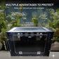 10 Gallon Reptile Tank – Reptile Enclosure for Leopard Geckos, Snakes & Bearded Dragons – Lizard Tank, Hermit Crab & Gecko Habitat
