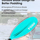 Adjustable Kayak Paddle with Carbon Shaft and PP Blade Available in 220-230/220-240/230-250cm Floating Lightweight Kayak Oars with Original Pattern