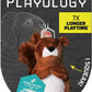 Playology Dog Toys | Plush Toy Squirrel Stuffed Animal for Dogs | Small Peanut Butter Scented Toy - Easy to Clean and Made from Non Toxic Materials