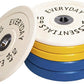 2-Inch Olympic Bumper Plates, Perfect Weight Plates for Weightlifting and Strength Training, Multiple Weights Available